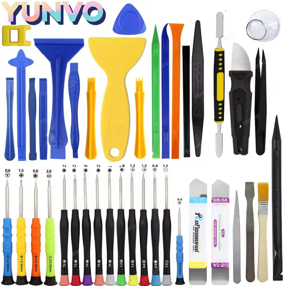 Mobile Phone Repair Tools Disassemble Repair Set for iPhone Screwdriver Combination Skid Multi Function Disassembly for iPhone