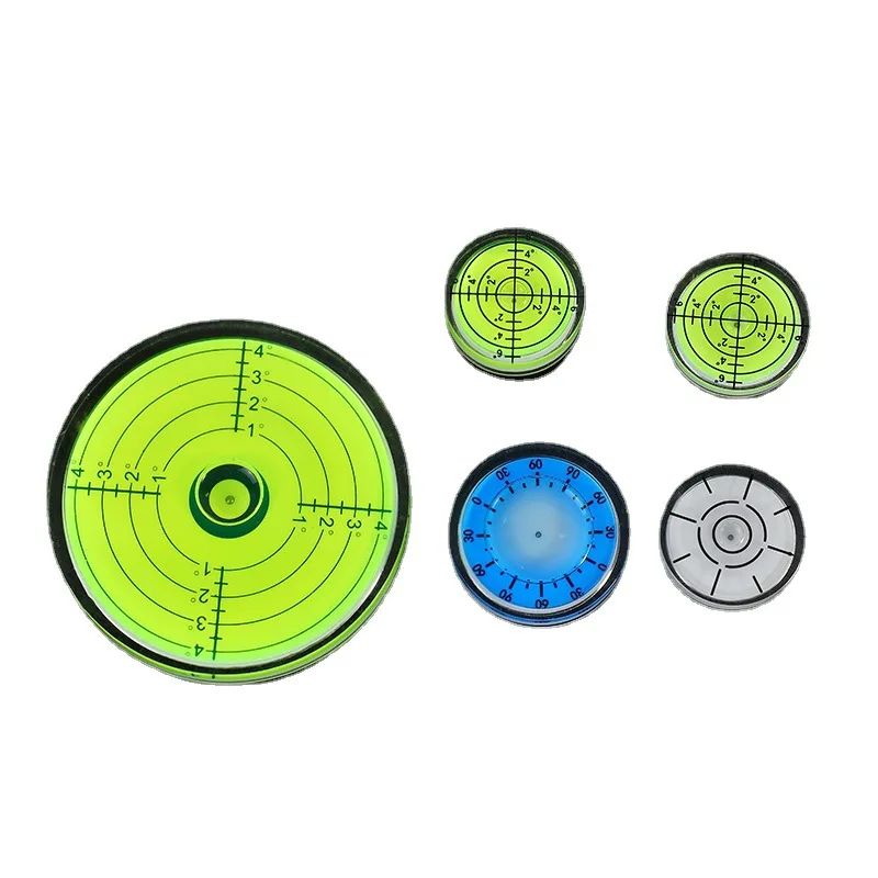 1pc 32mm Universal Level Spirit Level Bubble Bullseye Level Bubble Spirit Level Round Circular Measuring Meter Measuring Tools