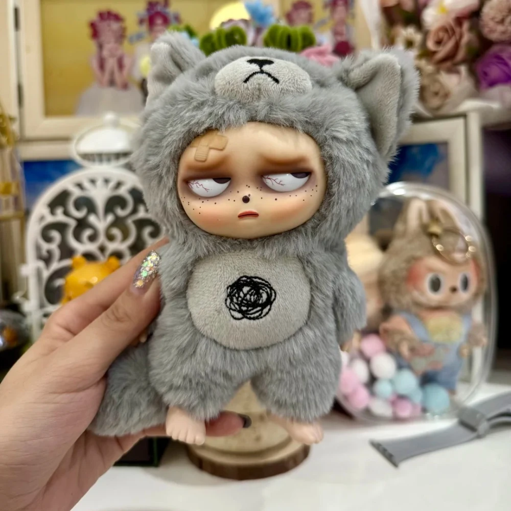جديد Sleepless Grumpipi سلسلة صندوق أعمى لطيف الفينيل الوجه صندوق الغموض أنيمي عمل الشكل الدمى أفخم مفاجأة حقيبة قلادة هدية لعبة
