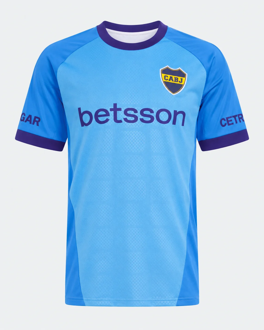 Boca Juniors 26-27 Heim-Fußballtrikot Blau Gelb Herren Rundhals Kurzarm Fan-Match – Detail 3