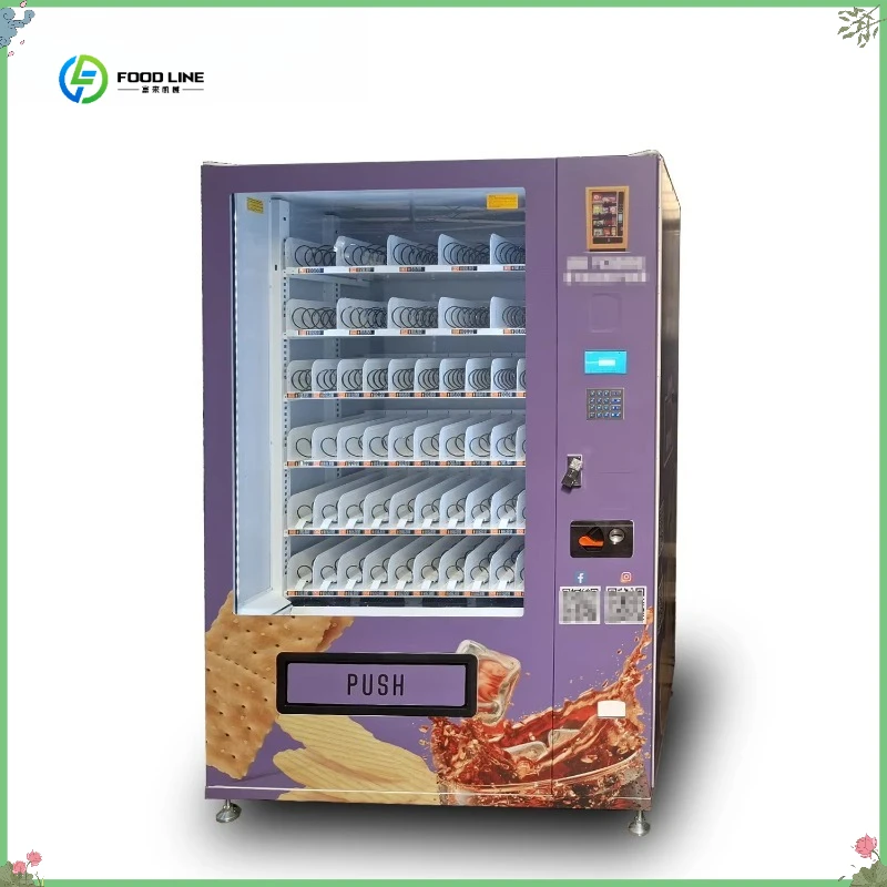 FL Wholesale Automated Food & Drink Vending Solutions Supplier Customized Vending Machine Touch Screen for Global Market