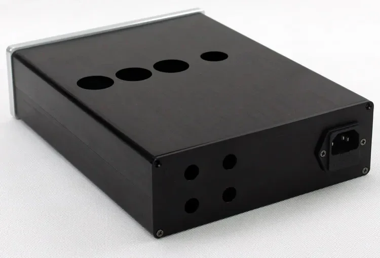 6N4 الألومنيوم مُضخّم صوت الضميمة مكبر كهربائي الهيكل/صندوق 240*190*65 مللي متر