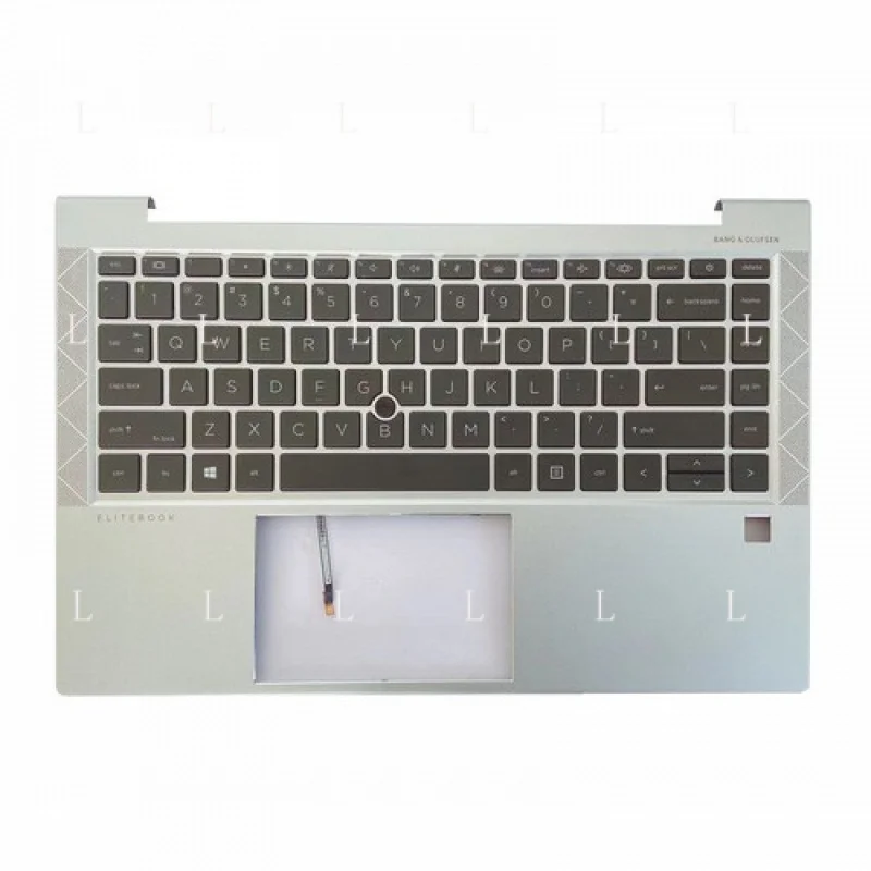 

L M52490-001 For HP Elitebook 845 G8 Palmrest Keyboard Bezel Cover Backlit