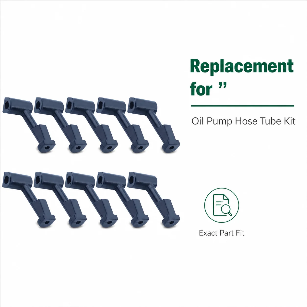 10-Piece Oil Pump Hose Tube Replacement Kit For Zenoah Komatsu G2500 25cc 2-Stroke Engine Petrol Chainsaw Chinese Saw Parts