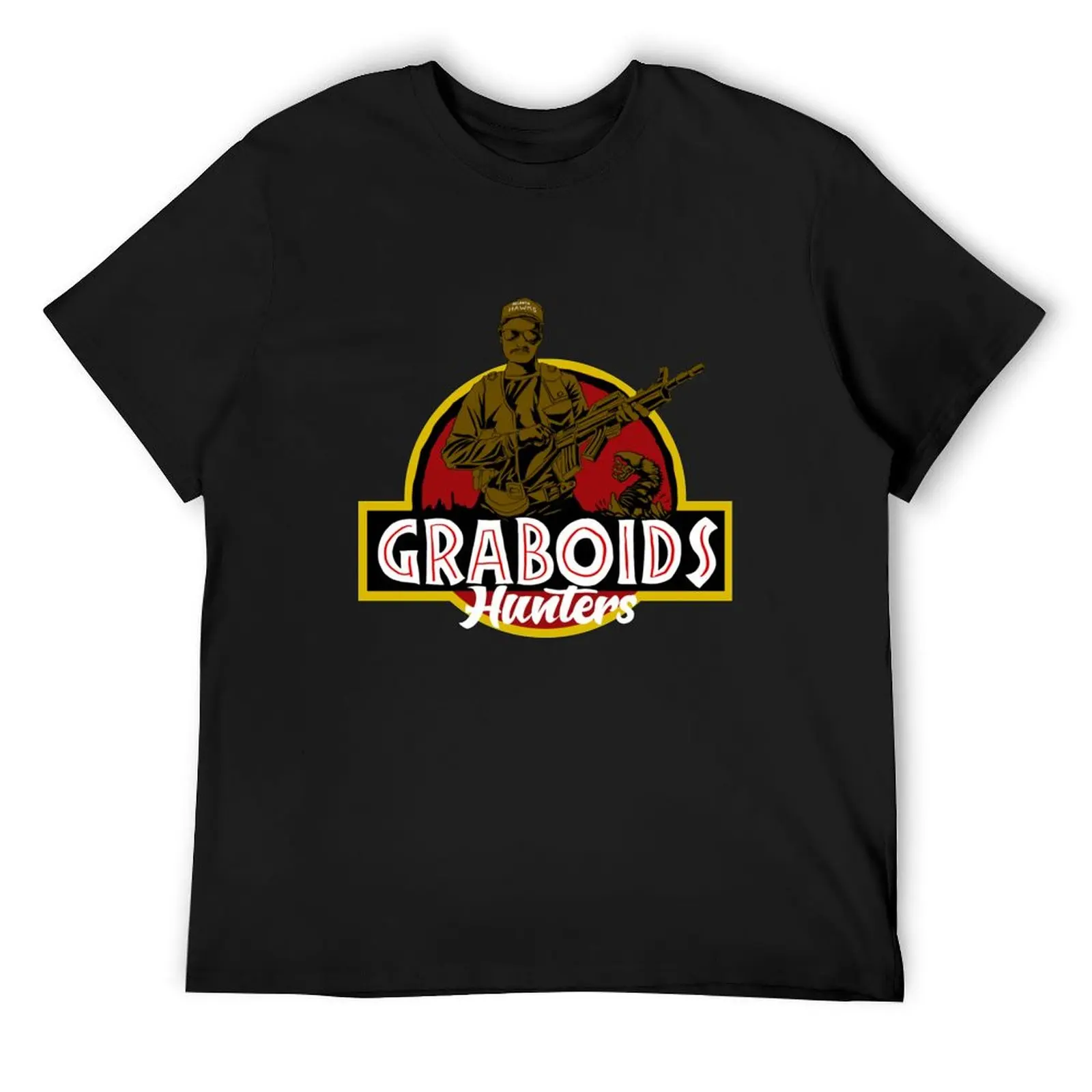 

Tremors Graboids Hunters T-Shirt plain graphic shirts Man t-shirt fashion shirts vintage t shirt men