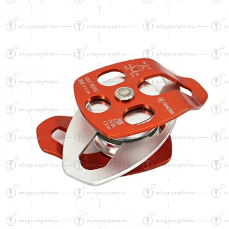 High Strength Side Plate Pulley Outdoor Climbing Caving Mountaineering Rescue Lifting Transport Rigging Hardware Accessory Tool