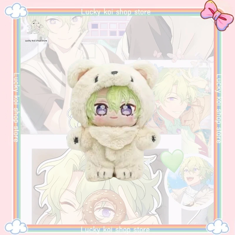 Ensemble Sterren Figuren 10CM Tomoe Hiyori Pluche Cosplay Gevulde Plushie Hanger Rugzakken Collectible Model Pop Geschenken Meisjes Speelgoed