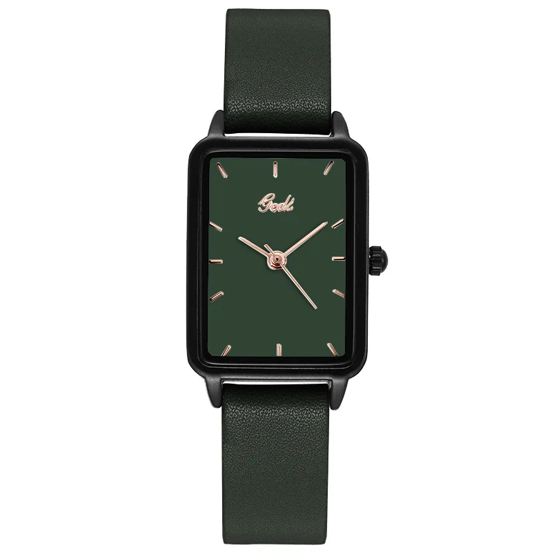 

Women's Casual Watch Classic Simple Square Belt Waterproof Lady Fashion Quartz Clock Watches gift