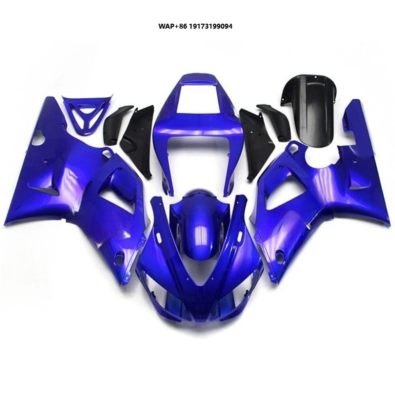 

1998 1999 YZF 1000 R1 Mold Bodywork Fairing Plastic Kit Blue Paint