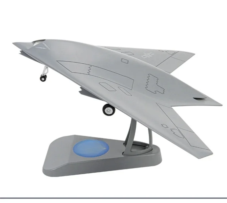 1/48 Scale Chinese Air Force Attack 11 Stealth High Simulated Aircraft Model Aviation Military Ornament Collection Boutique Gift