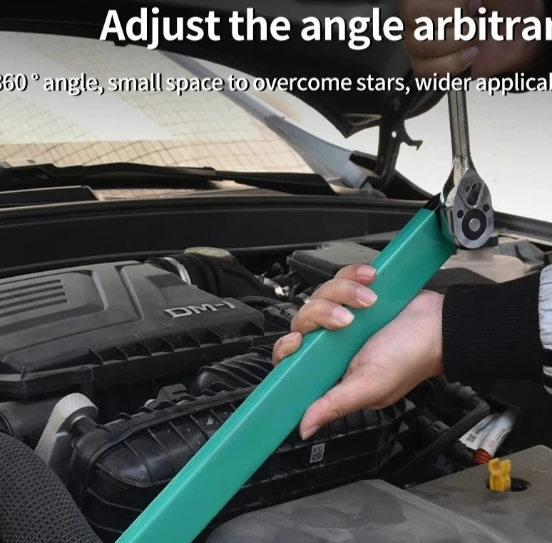 with-1-2-1-4-3-8-drive-adapters-universal-for-tight-spaces-dual-head-offset-extension-wrench-multi-functional-tool