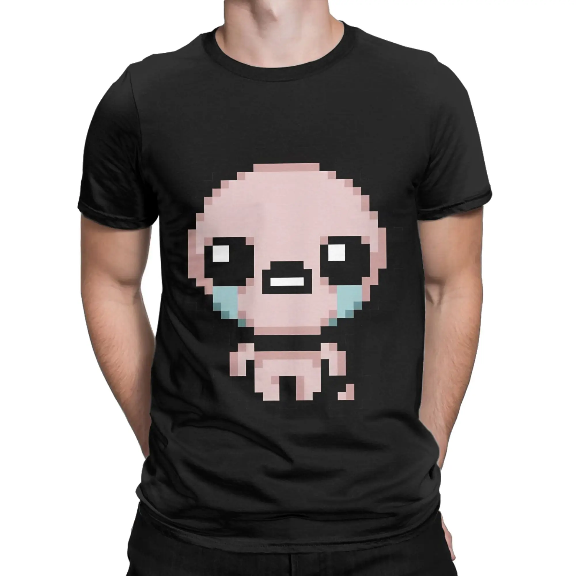 Tboi Classic Shirt Funny Graphic 100% Cotton T-Shirt The Binding Of Isaac Rebirth Tops Tees For Men