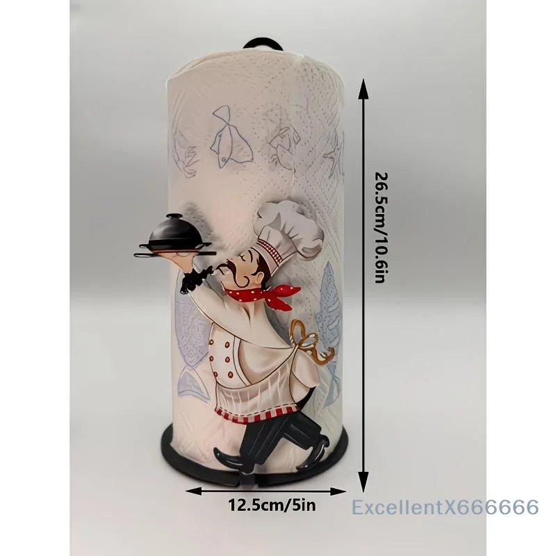 Tissue Holder With Tray, Freestanding Paper Holder, Napkin Stand Organizer, Kitchen Dining Decor, Acrylic Design