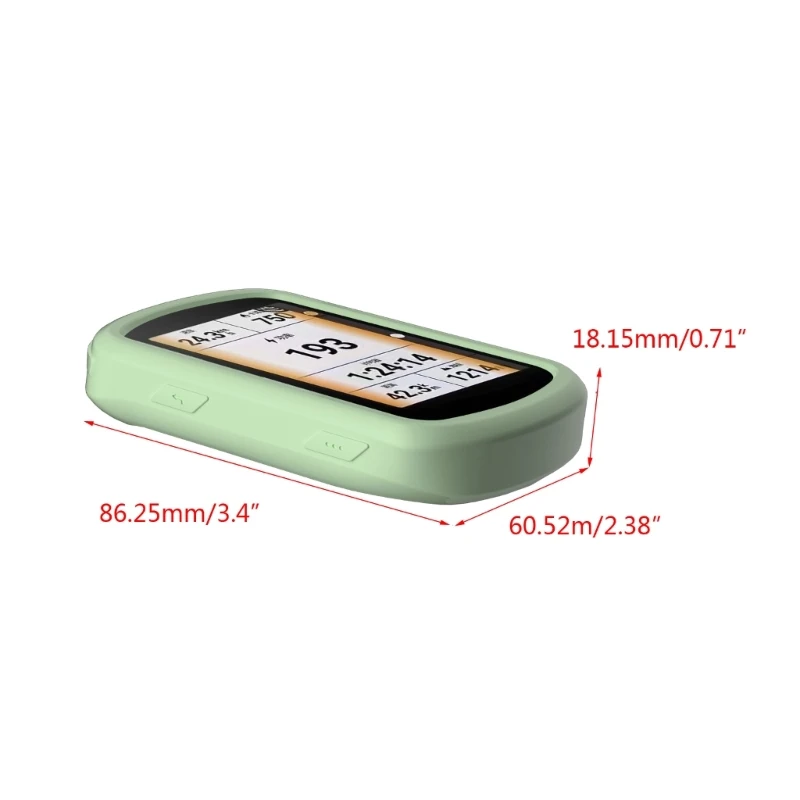 สำหรับ 840 ซิลิโคนอ่อนนุ่มจักรยานฝาครอบป้องกันกรณีปกป้องหน้าจอแขน