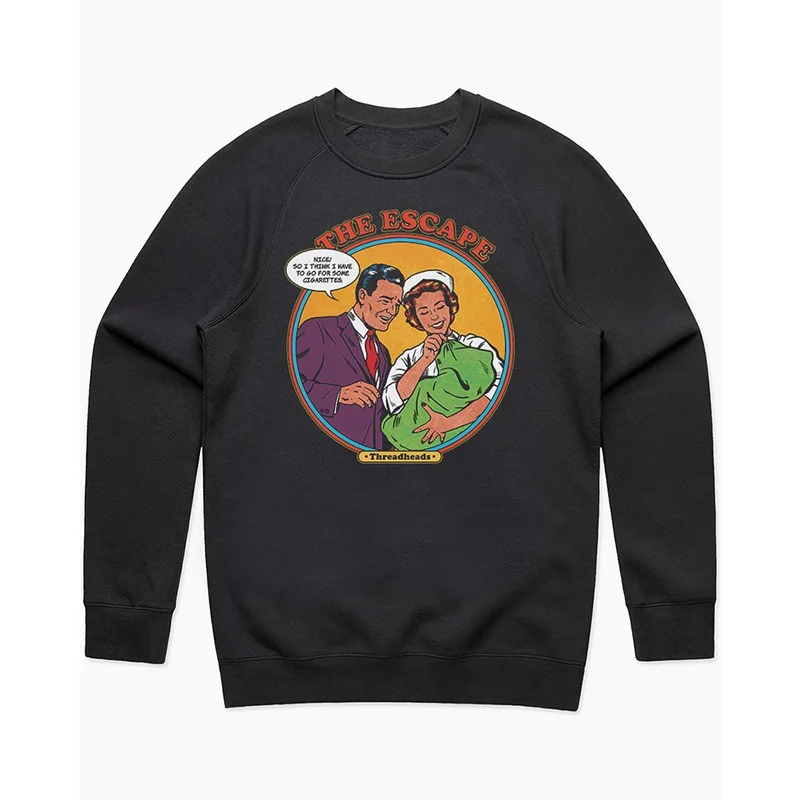 

Классический американский винтажный свободный свитшот с длинными рукавами и круглым вырезом, осенне-зимняя новинка, повседневная удобная хлопковая футболка