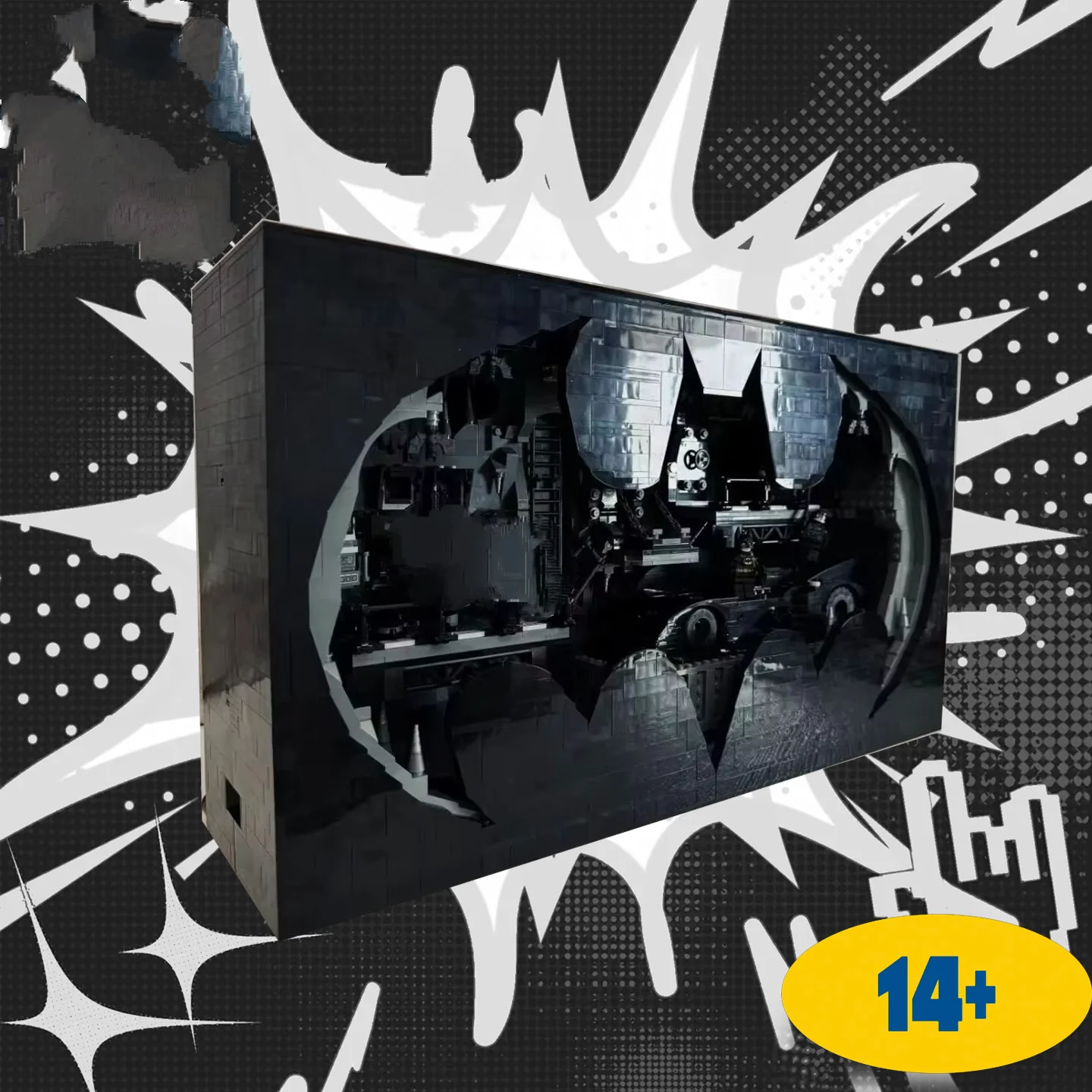 2025 Nuovo 76252 Super Heroe Batcave Shadow Box Classic Building Blocks 3981pcs Per I Bambini Regali Di Compleanno Di Natale