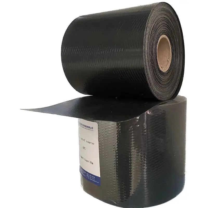 Hot Selling DPC  Black Polyethylene Membrane Modern Damp Proof Course Waterproofing Tape for Foundation Walls Water Stop