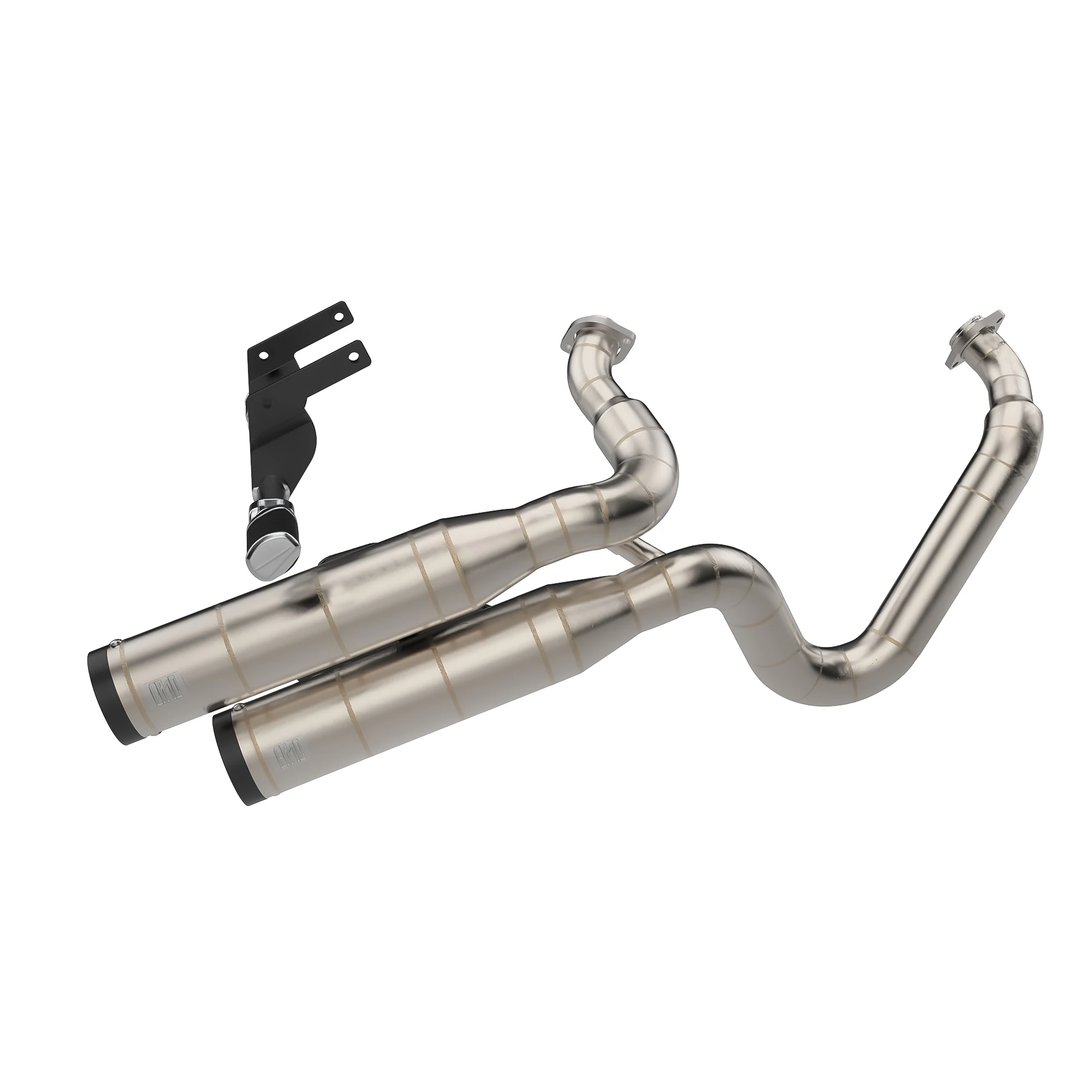 INCA Customization Motorcycle Exhaust Softail Series Retrofit/Upgrade Double Discharge Industrial Design