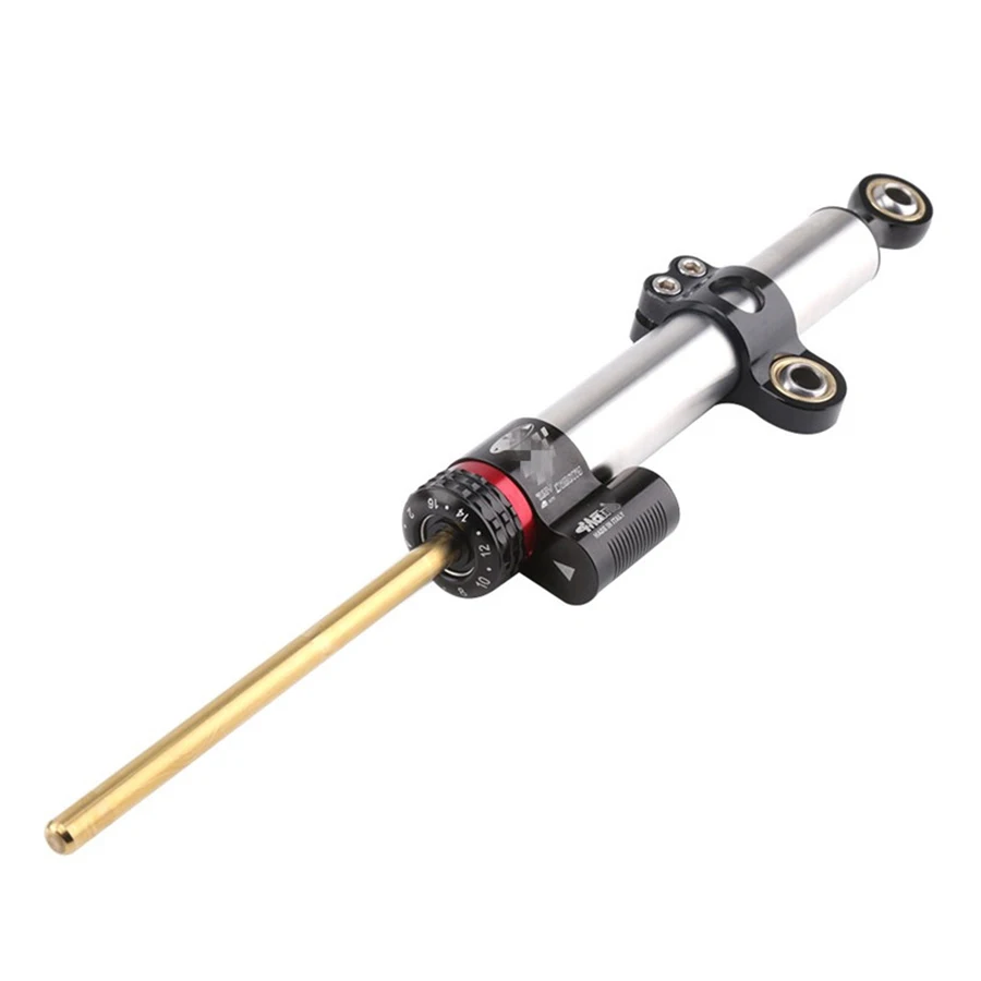 

Universal Long Style Steering Stabilizer Damper CNC Machined high quality aluminum