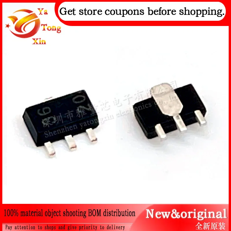 10PCS XC6201P302PR XC6201P332PR XC6202 XC6203 XC6206 XC6214 P332PR XC6201P502PR XC6206P502PR SOT-89 Voltage Regulator Chip New