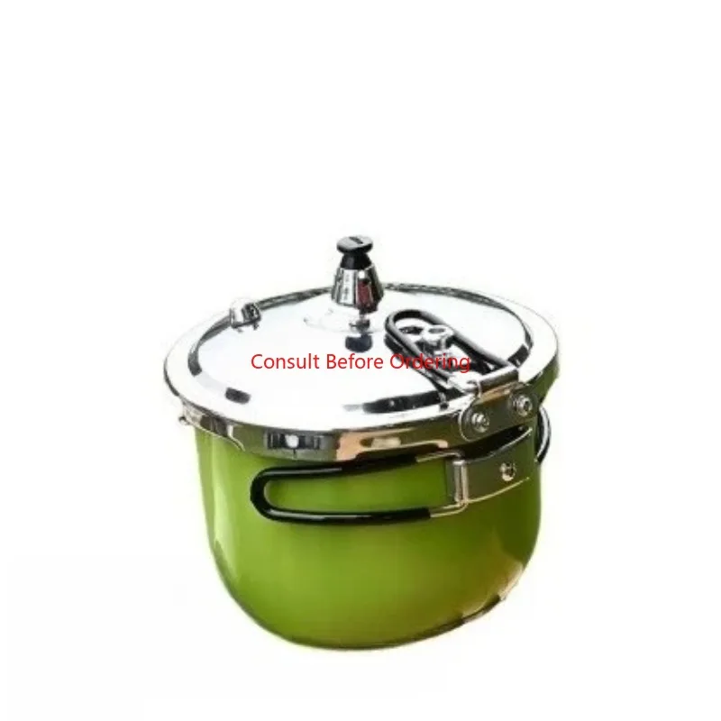 

Pressure Cooker, Portable 304 Stainless Steel Compact Pressure Cooker With Foldable Handle