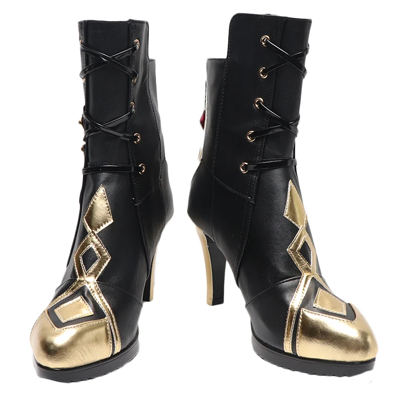 New Game Genshin Impact Cosplay Shoes Archireno Servant Boots Customized Halloween Party Props In Large Sizes For Both Men