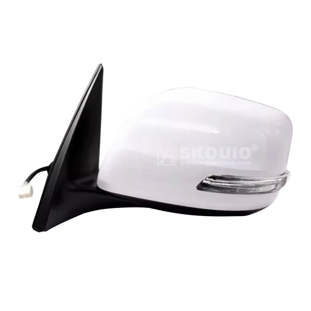 Car Side Mirror prado rearview mirror with turn signal lamp side mirror For Toyota Prado 2014 SKOUIO 63