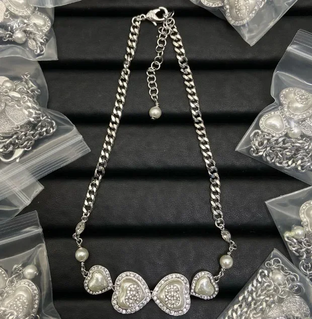 

2025 Modern 925 Silver Classic Trendy High Luxury Necklace for Women Latest Fashion
