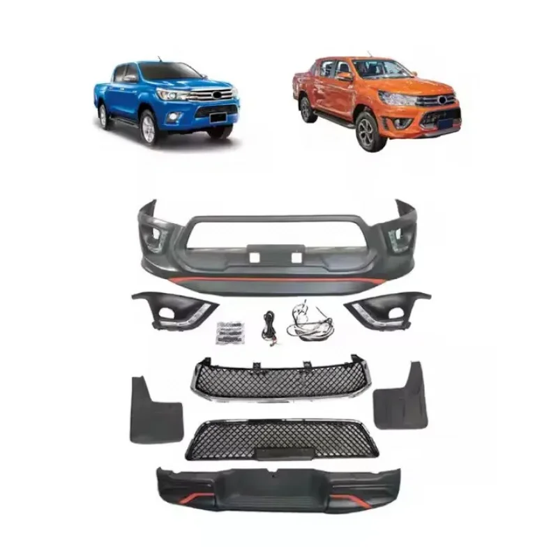 2022 High Quality Auto Body Components Front & Rear Bumper Kit Revo for TRD Fit