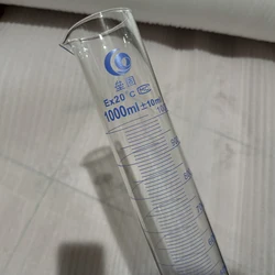 1000ml Laboratory Glass Measuring Cylinder