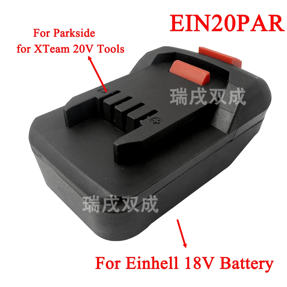 Für Parkside XTeam 20V Elektrowerkzeug-Konverteradapter für Makita für Milwaukee für Dewalt für Einhell für Bosch 18V Li-Ionen-Akku