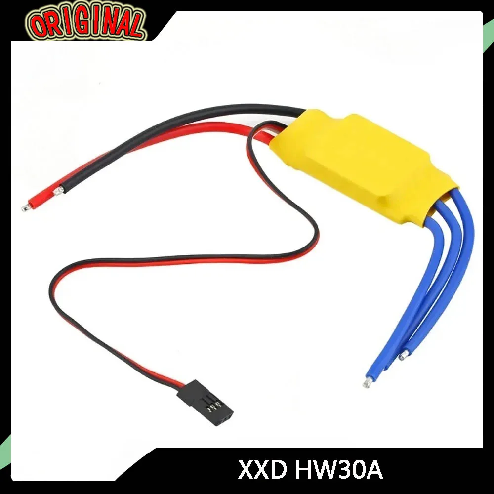 

XXD HW30A 30A Бесщеточный ESC — высокоэффективный электронный регулятор скорости для самолетов, квадрокоптеров, радиоуправляемых деталей для дрона