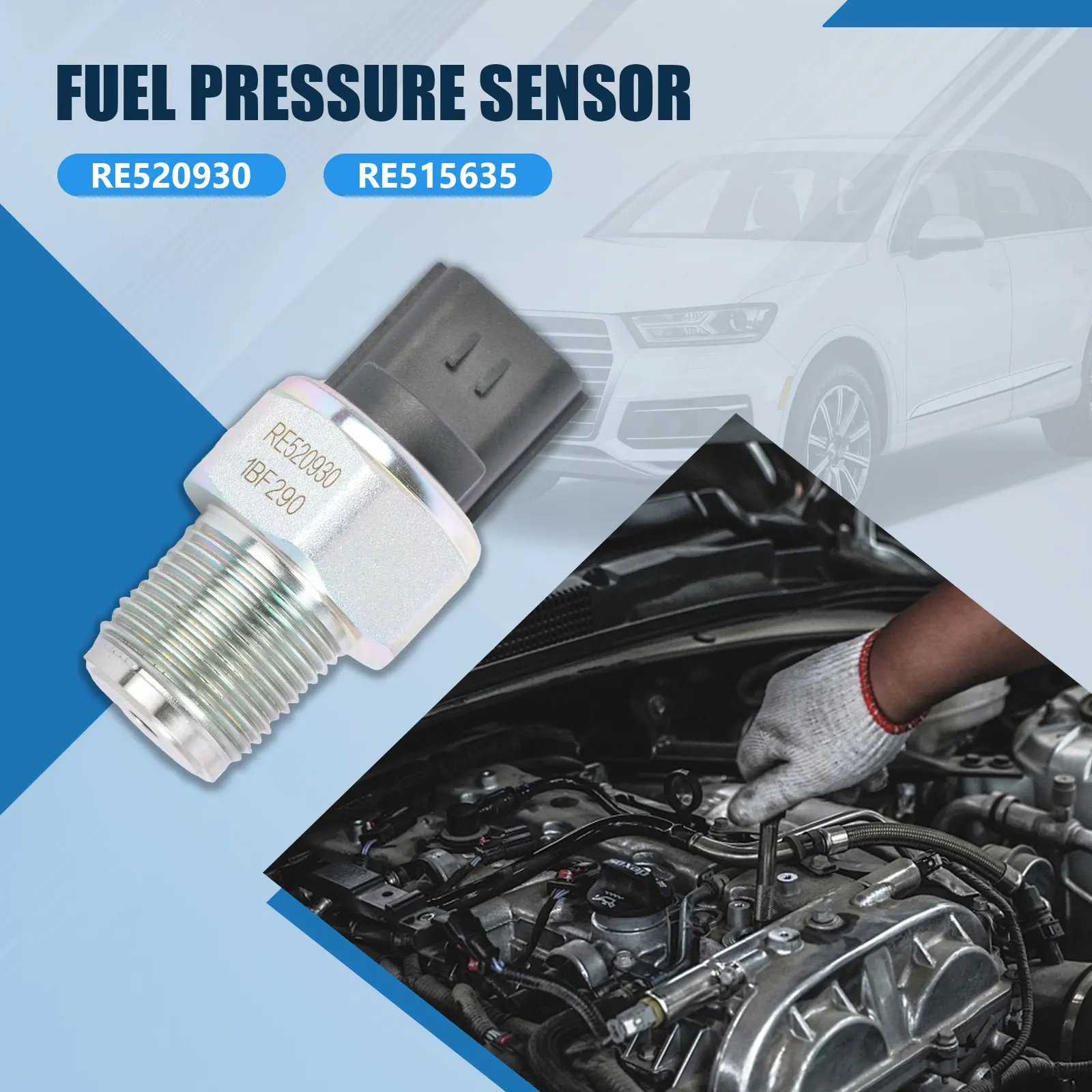 RE520930 RE515635 مستشعر ضغط الوقود لجون ديري 7420 7520 7710 7810 8120