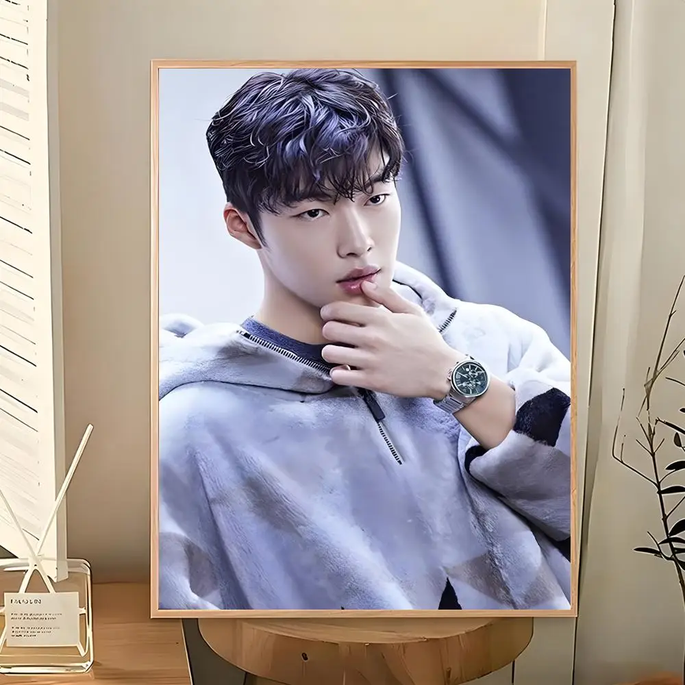 Actor Film Lead Woo Do-hwan Poster Wall Art Painting for Living Room Home Decoration and Holiday Gifts