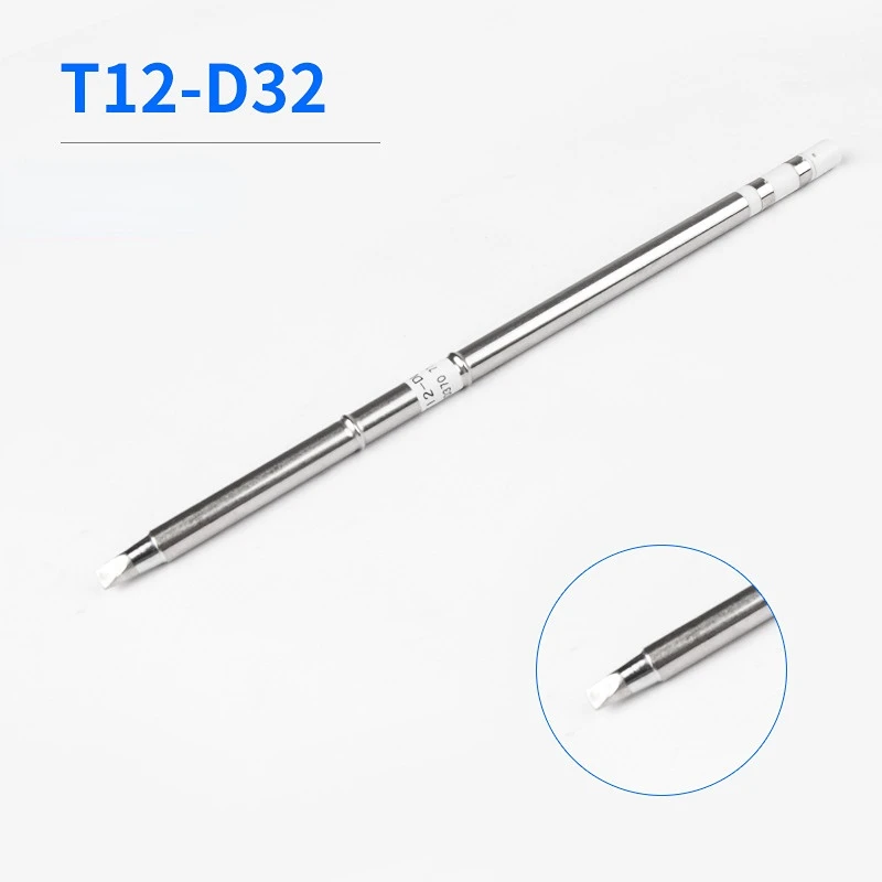 T12-k Ku B2 Bc2 C4 C1 I Ils Jl02 D24 Kf T12 Series Electric Soldering Iron Tips For Hakko Fx951 Stc Diy Soldering Station Kits