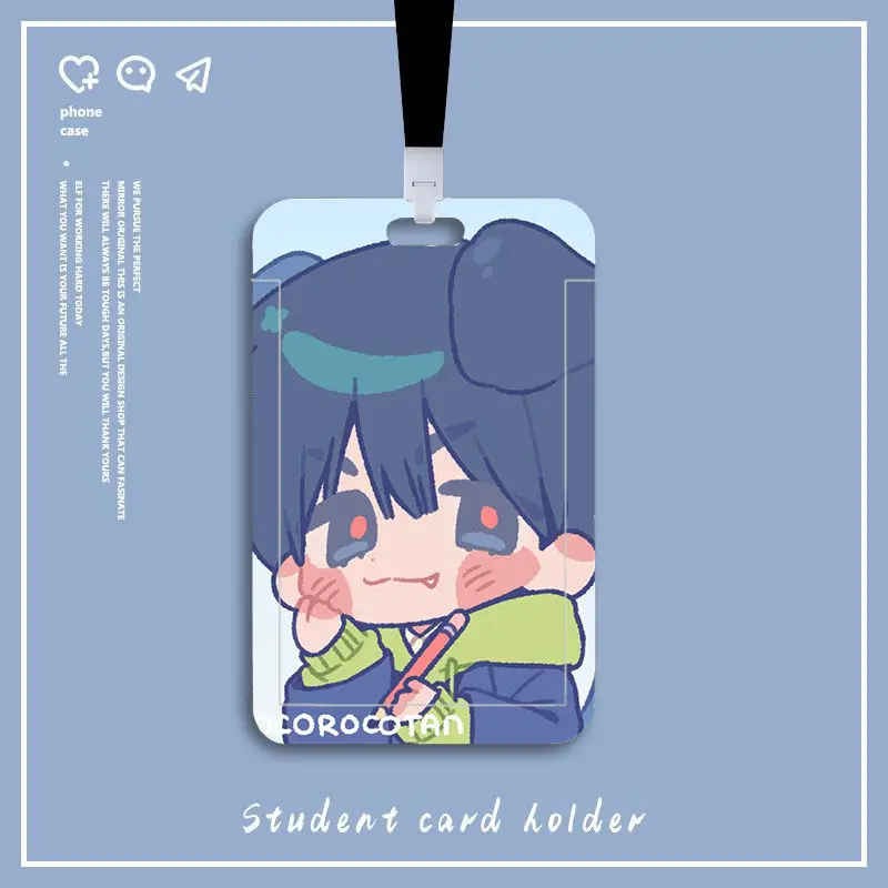 Anime Alien Stage Soft Luka Ivit Ivan Till Student Meal Card Holder Card Cover Access Cards Bank Credit Card Protective Sleeves