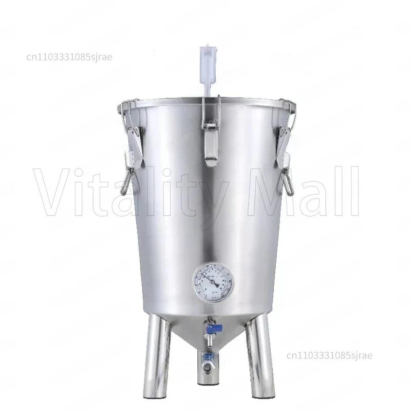 

Домашнее пивоварение, ферментация, пивоварня, нержавеющая сталь, коническая, 60 литров