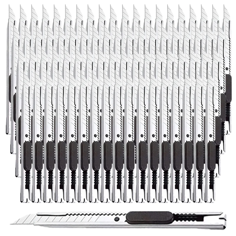 Multi‑Purpose Box Cutter Knife Kit, Stainless Steel Handheld Cutting Tool for Craft, Carving, Packaging & Daily Use