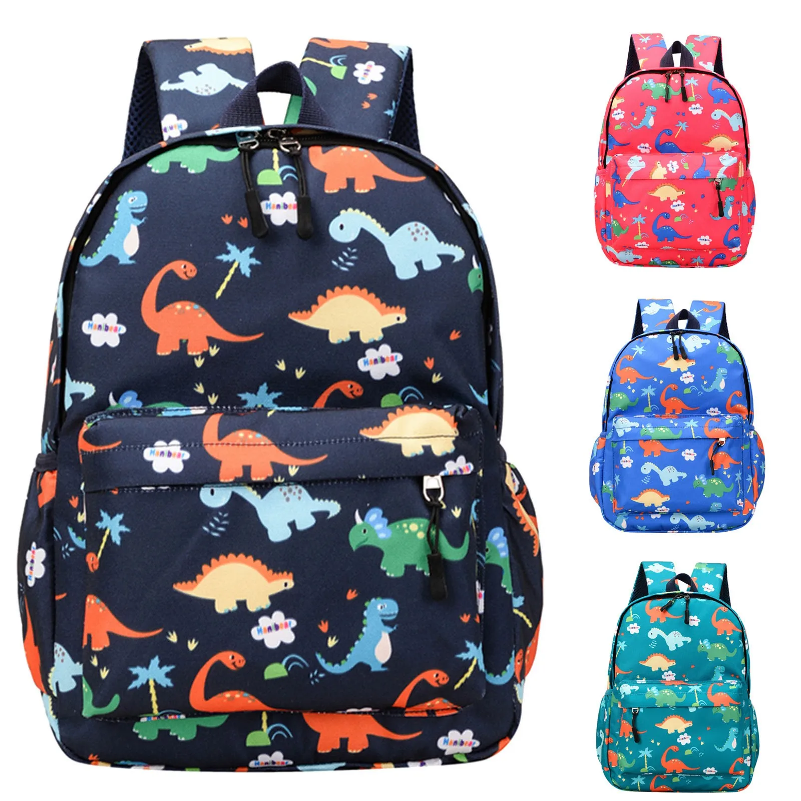 

Children's Cartoon Dinosaur Backpacks for Teenager Cute Kindergarten Schoolbag Waterproof Kids Book bags Boys Girls Animal Bag