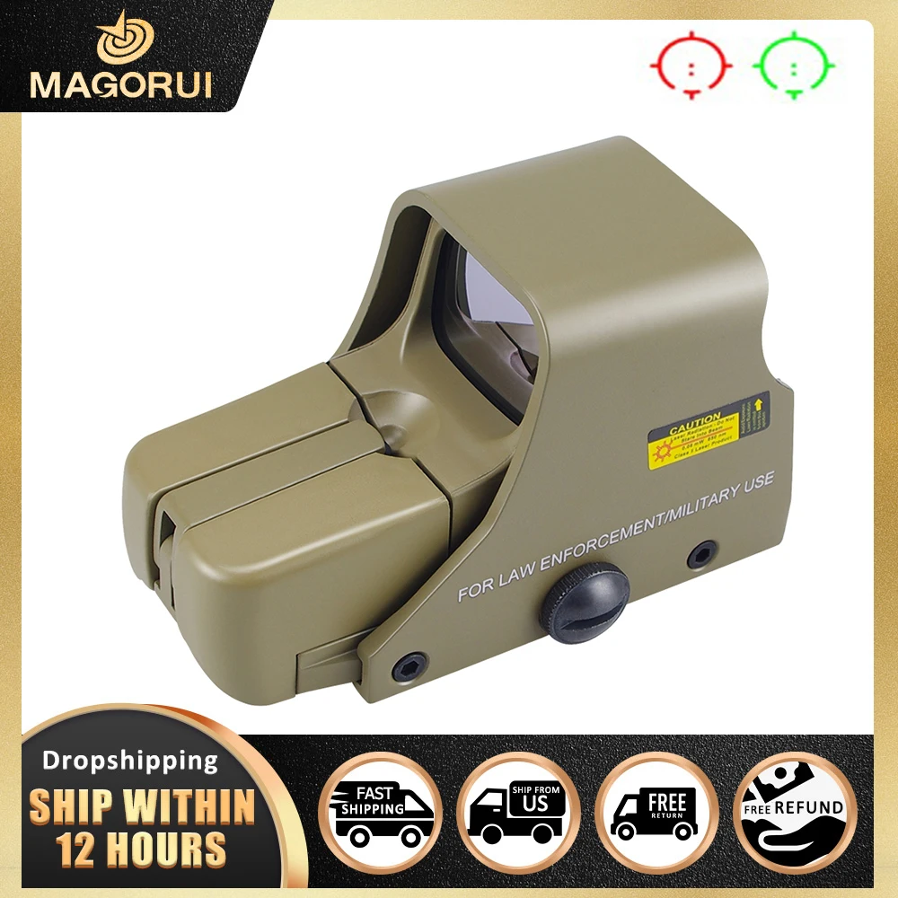 551 Red Green Dot Optic Scope Hunting Red Dot Reflex Sight For 20mm Tactical Sight Gun Accessories For Airsoft