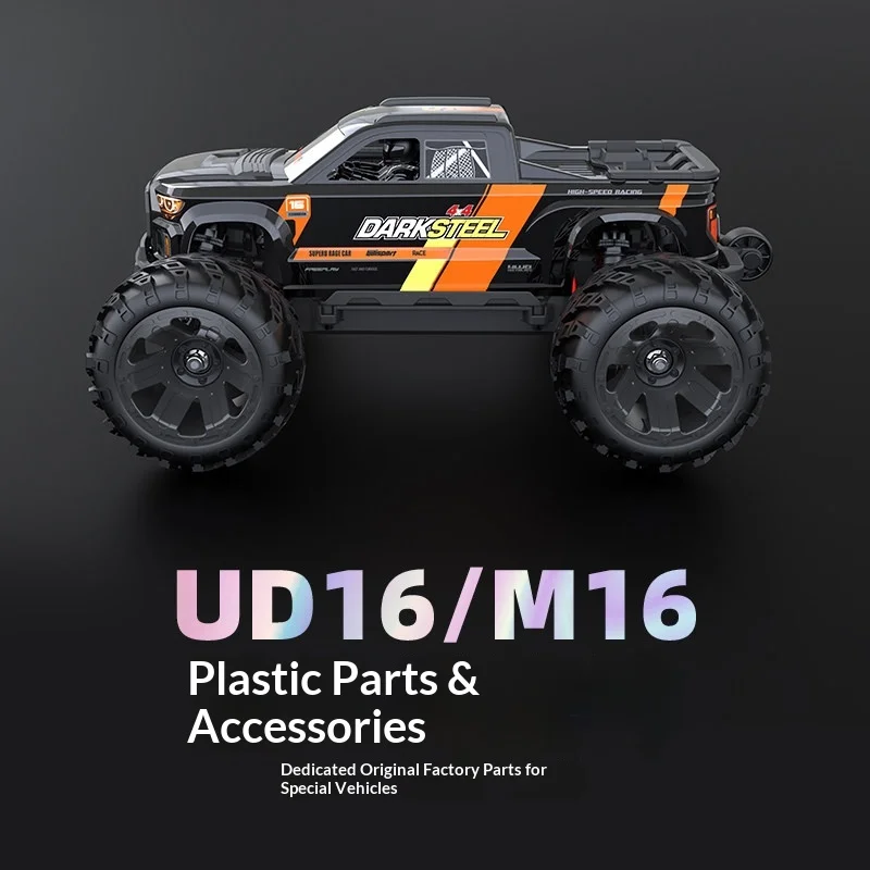 Udirc Rc Car Original Plastic Spare Parts For Ud16 M16 1610s 4X4 Monster Truck Car Shell Wheel Bumper Shock Absorber Sticker