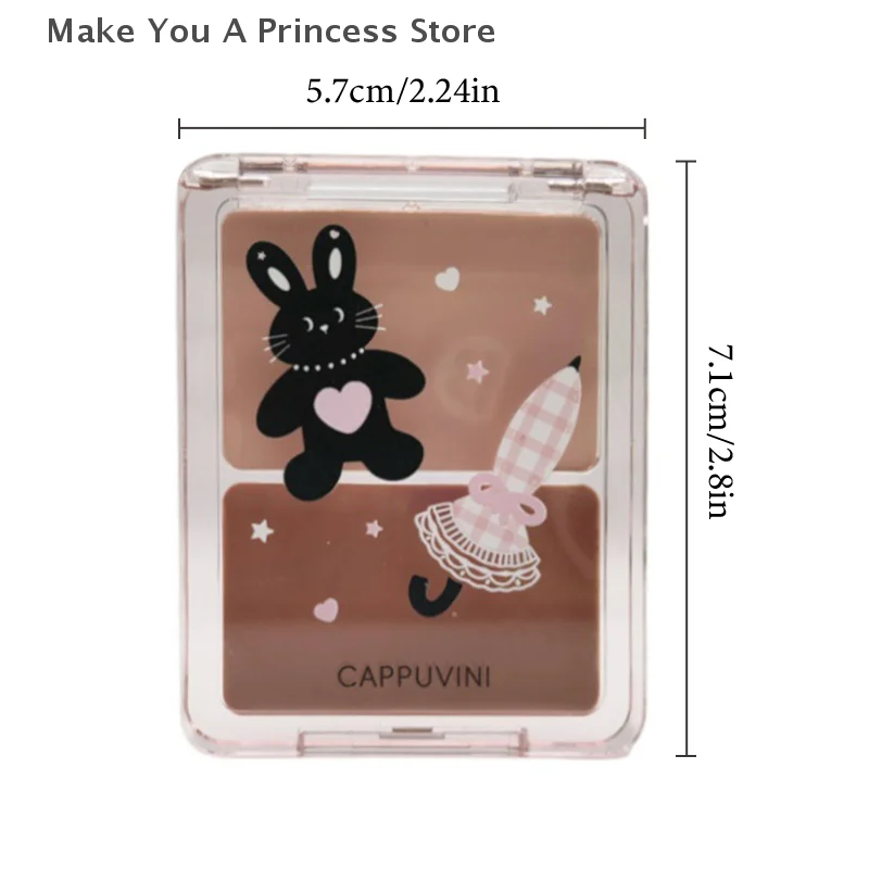 Cappuvini Acqua Brillante Guancia Blush Evidenziatore Crema High Gloss Glitter Rouge Naturale Illumina Viso Contouring Blush Trucco