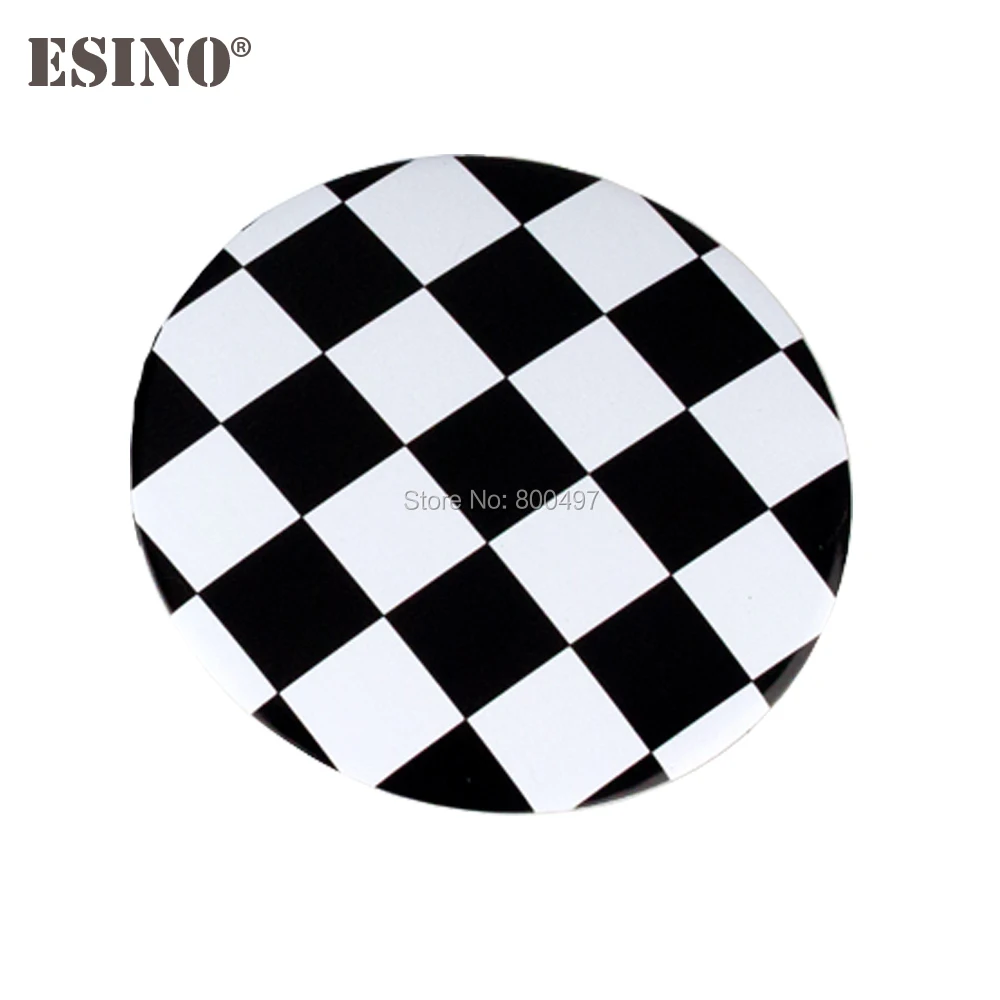 4 x Car Styling F1 Racing Flag 3D Metal Chrome Aluminium Alloy Wheel Center Cap Stickers Wheel Hub Cap Decals 3D Emblems Badges view 4