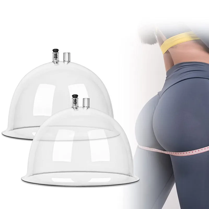 7.32/8.5/10.07In Butt Cups For Buttock Enlargement Machine Hips Lifting Vacuum Cups With Y Hose Breast Enhancement Cup