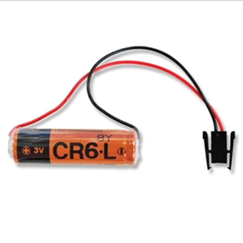 1pce CR6L 3V PLC 산업용 제어 배터리 (플러그 포함)