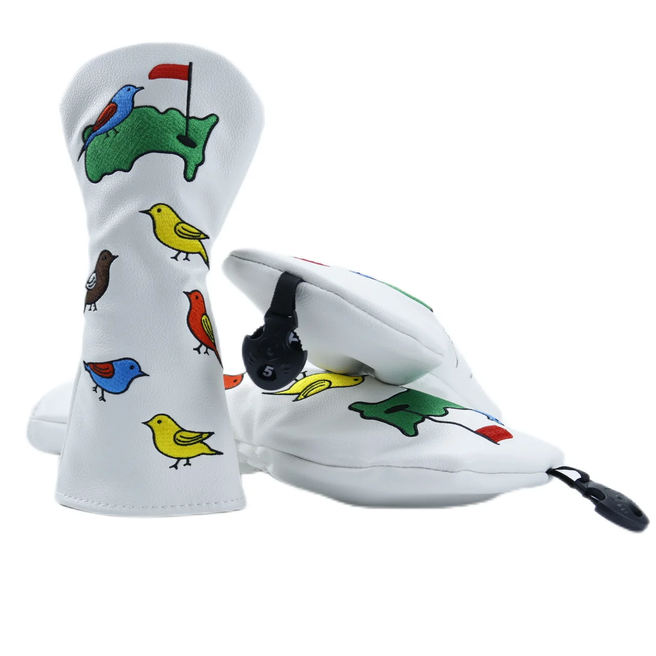135, гибридный головной убор — чехол для гольф-клуба с дизайном птицы и регулируемой застежкой, прочные аксессуары