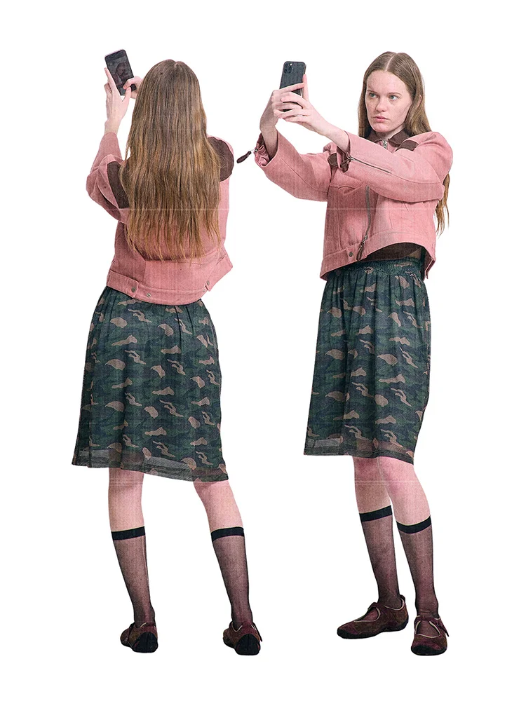 

Женская укороченная куртка Partimento Color Blo Jaet Slim Fit с воротником, оригинальный дизайн, 100% хлопок, на молнии