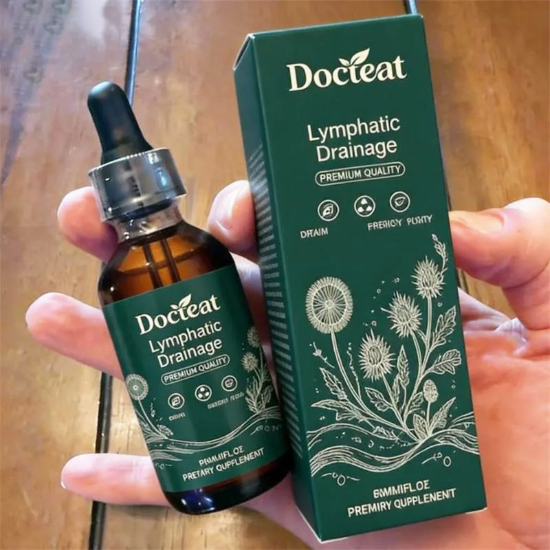 Natural Herbal Body Serum Drops Absorption Swelling Herbal Lymphatic Drainage Relief Support Supplement Body Care