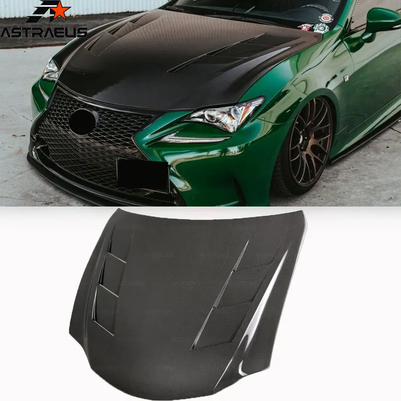 

Carbon Fiber Engine Hood For Lexus RC 2016-2022 RC Front Bonnet Hood Cover