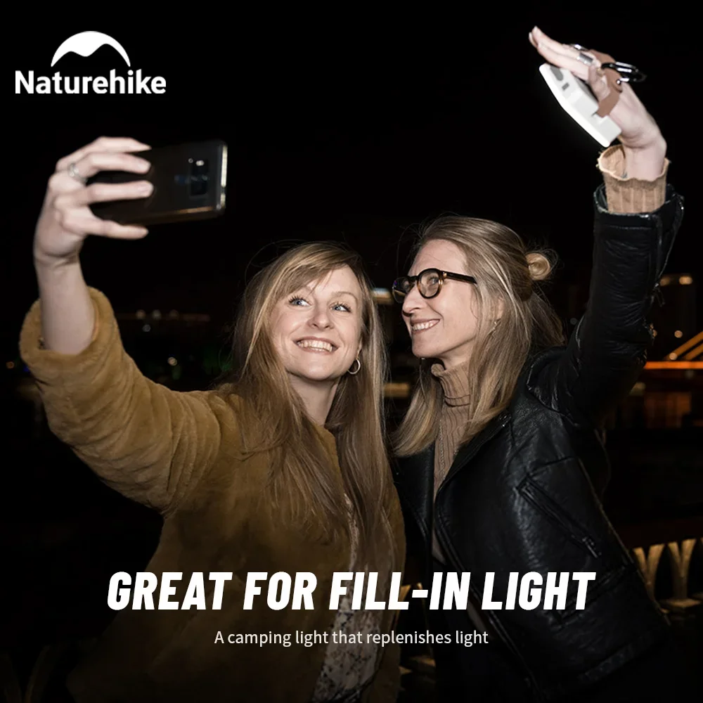 Naturehike Outdoor Camp Light Portable Tent Light Ultra Long Endurance Strong Light Ultra Bright Charging Camp Light